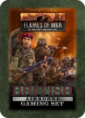 Flames of War British Airborne Gaming Set