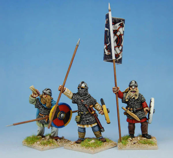 Barons War Footsore Early Saxon Heavy Infantry Command