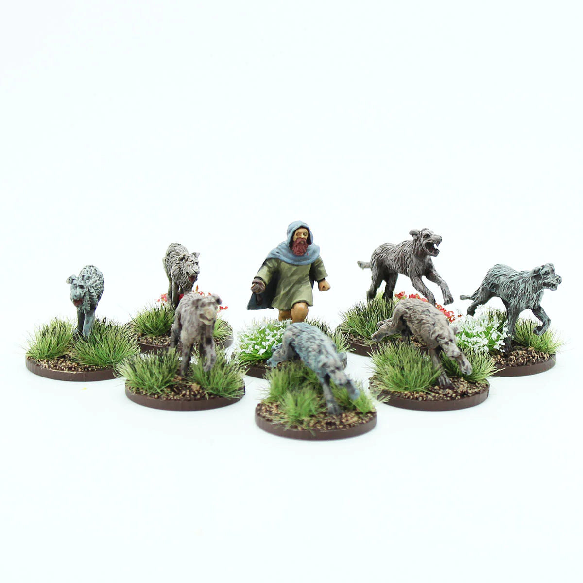 Baron's War Footsore Pict Scots Handler and Warhounds