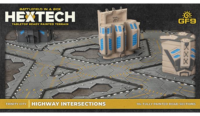 HexTech Trinity City Highway Intersections (x10)