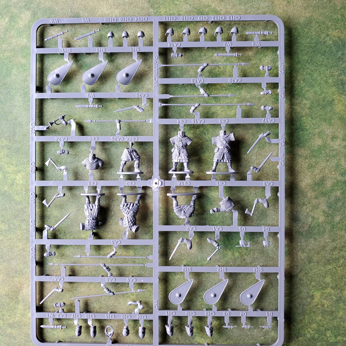Victrix Norman Infantry Command Sprue x 1 28mm Wargame Miniatures