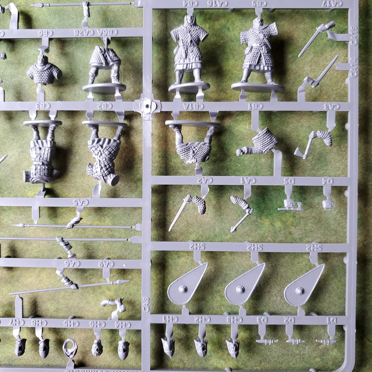 Victrix Norman Infantry Command Sprue x 1 28mm Wargame Miniatures