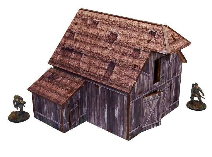 WW2 Ostfront Village Barn (1) (28mm)