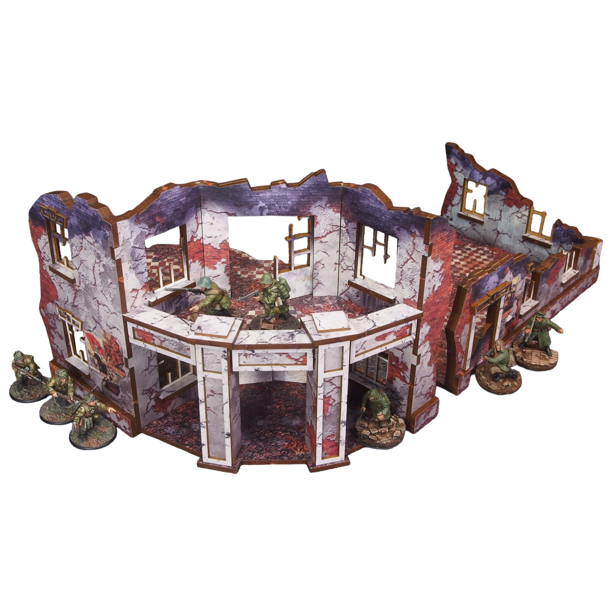 WW2 Ostfront Stalingrad Univermag Front (with balcony) (2)