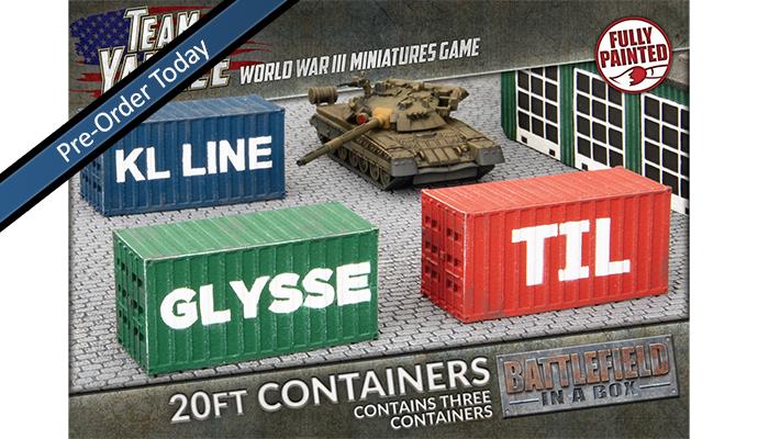 Modern 20ft Shipping Containers (x3)