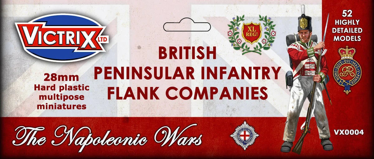Victrix Napoleonic British Peninsular Infantry Flank Companies VX0004