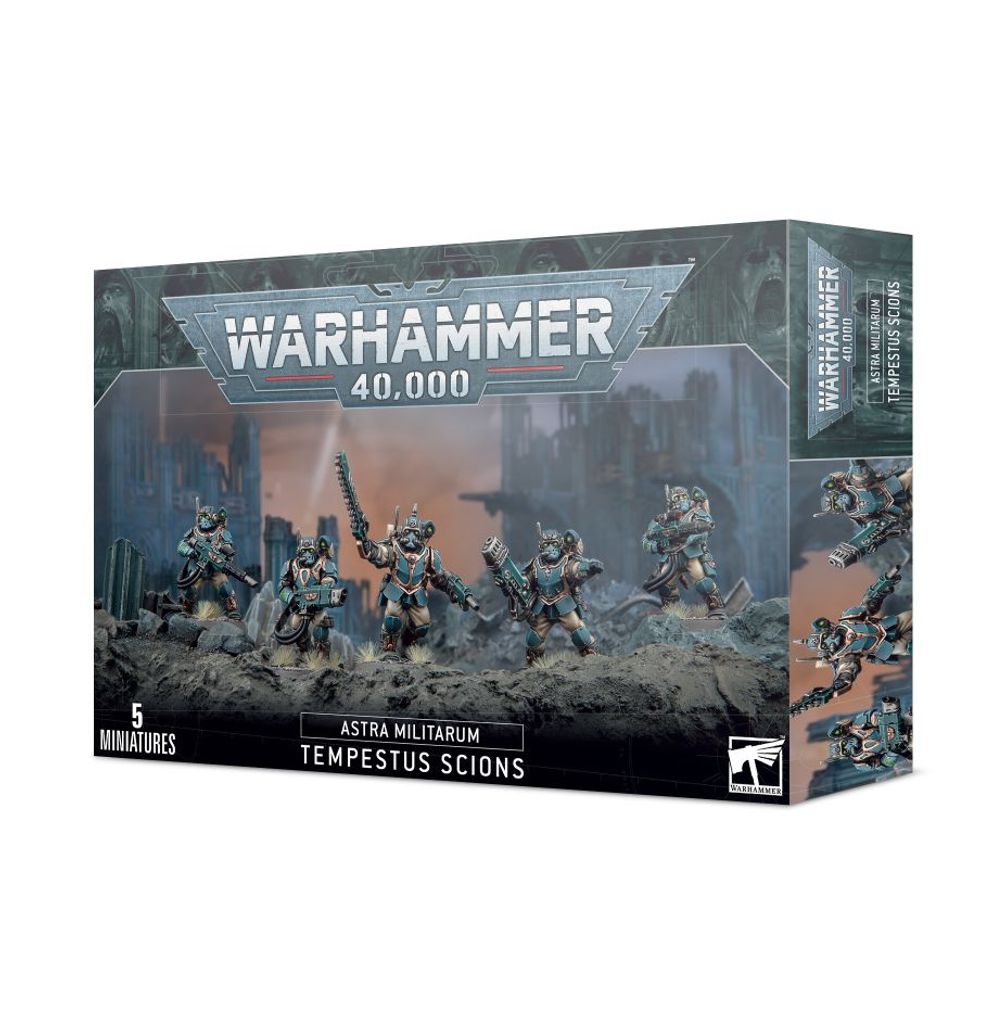 Astra Militarum Tempestus Scions / Scions Command Squad