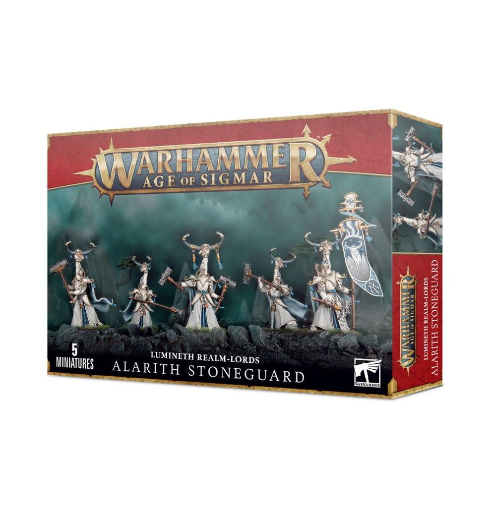 Lumineth Realm-Lords Alarith Stoneguard