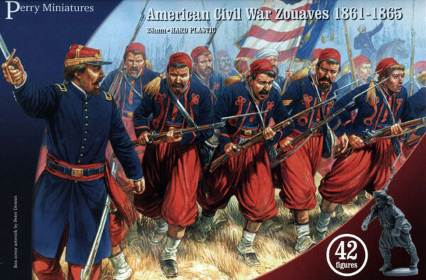 Perry American CIvil War Zouaves 28mm Wargame ACW70