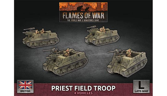 FOW British Priest Field Troop