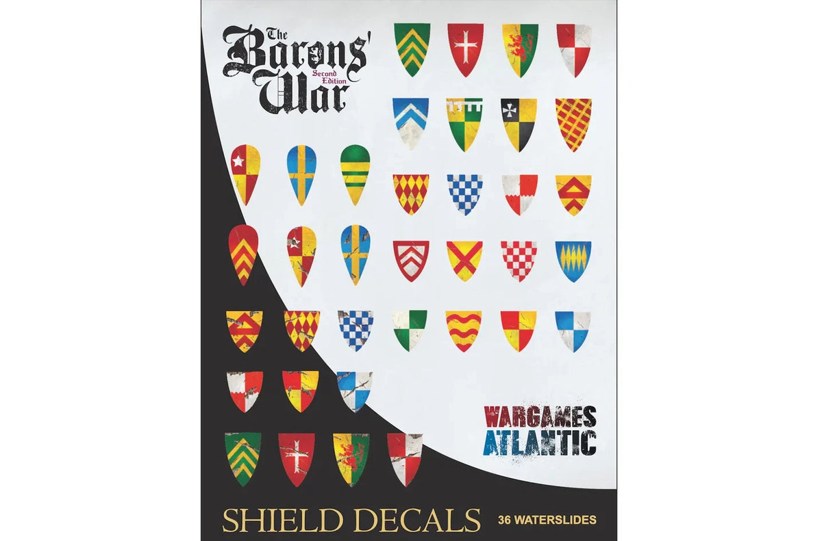 Barons' War Shield Decals