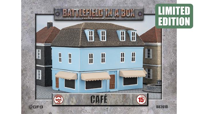 European Cafe (Blue/Ivory - Limited Edition)