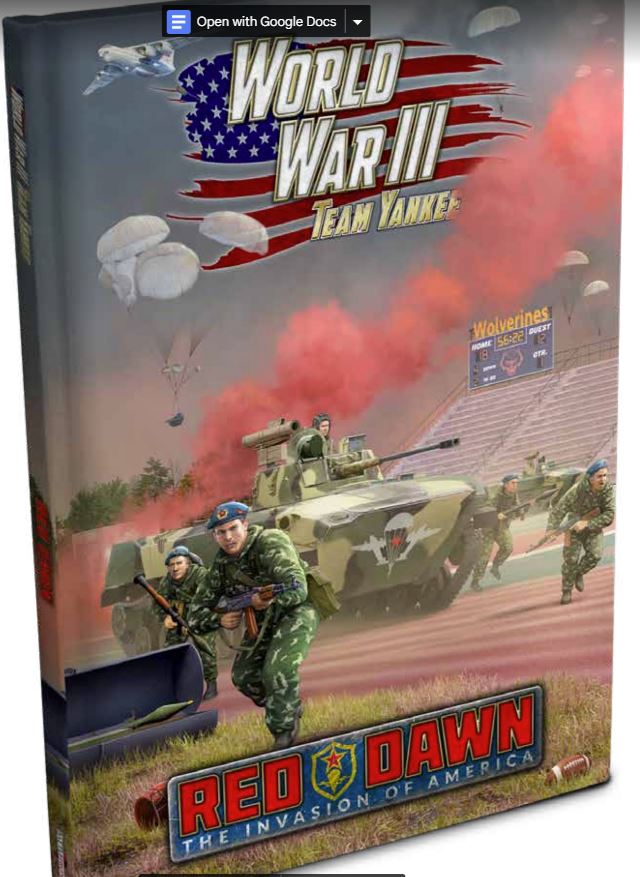 WWIII Team Yankee Red Dawn