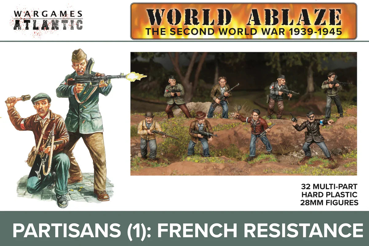 World Ablaze Partisans French Resistance