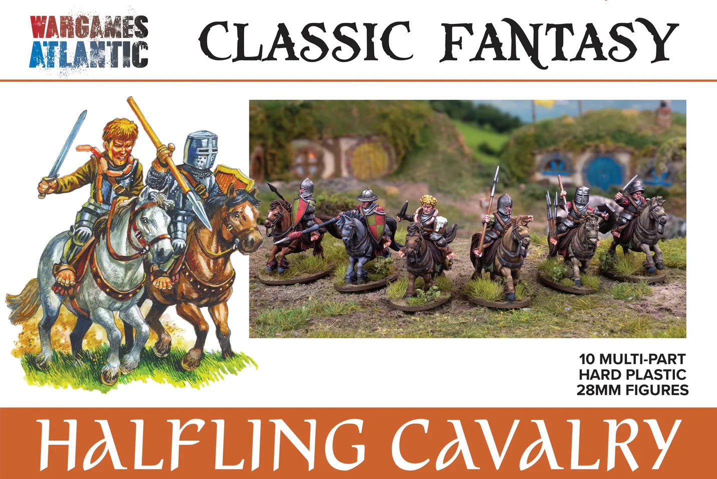 Classic Fantasy Halfling Cavalry