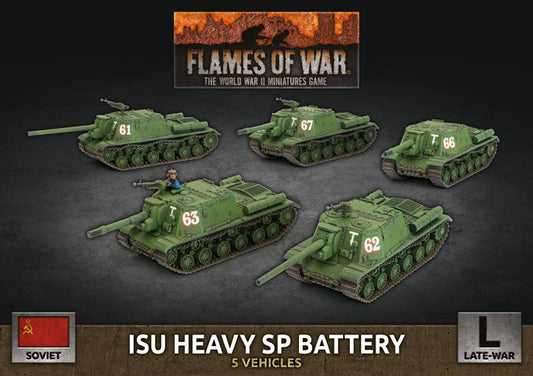FOW Soviet ISU Heavy SP Battery