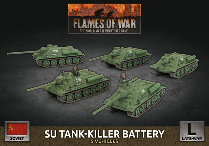 FOW Soviet SU Tank Killer Battery