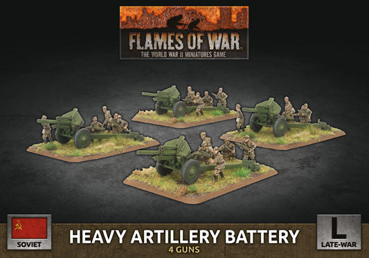 FOW Soviet Heavy Artillery Battery