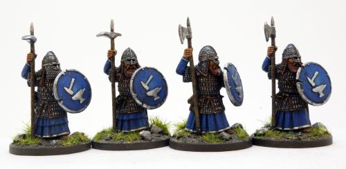 Durin's Folk Dwarf Hearthguard Heavy Weapons Gripping Beast Saga Magic Ragnarok Miniatures
