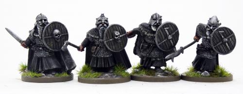 Dvergr Hearthguard - Dark Dwarves / Duergar Saga Ragnarok Miniatures