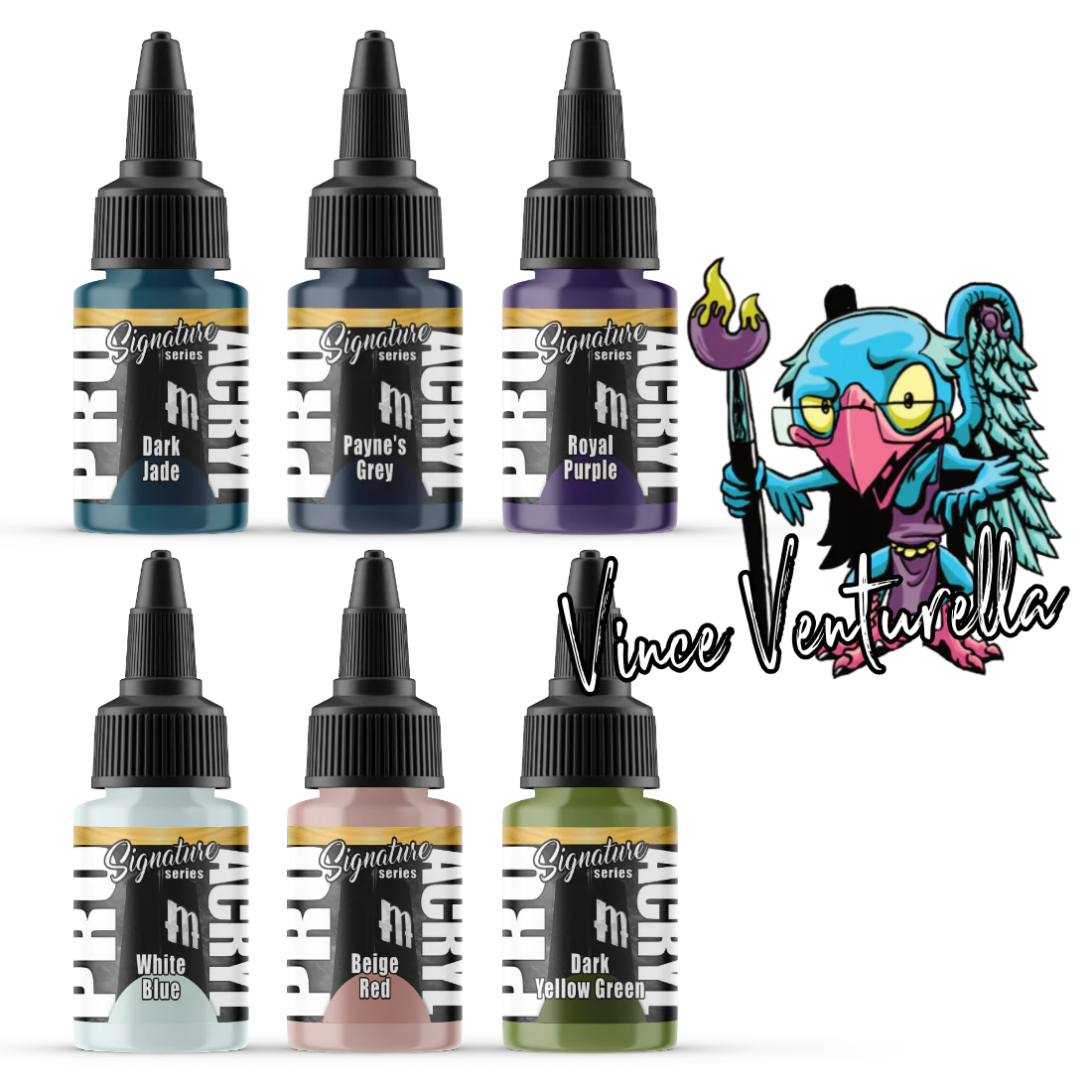 Pro Acryl Signature Series Set 1 - Vince Venturella