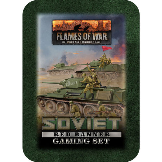 Flames of War Soviet Red Banner Gaming Set