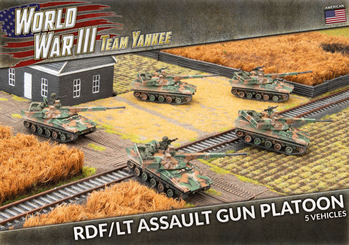 WWIII: Team Yankee American RDF/LT Assault Gun Platoon