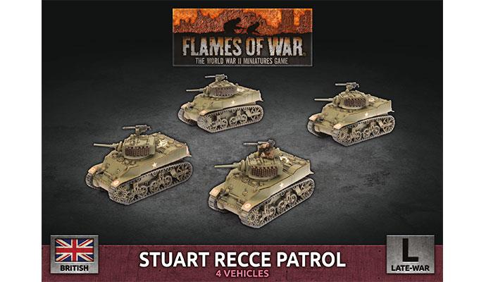 FOW British Stuart Recce Patrol