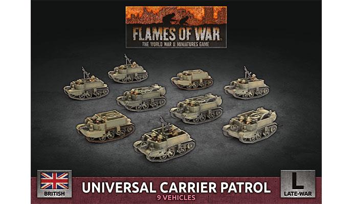 FOW British Universal Carrier Patrol