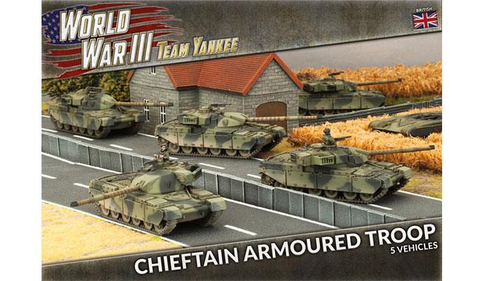 WWIII: Team Yankee British Chieftain Armoured Troop