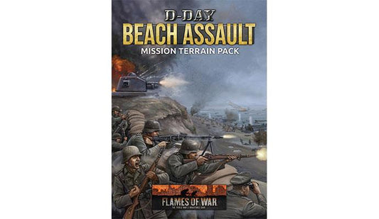 Flames of War D-Day Beach Assault Mission Terrain Pack