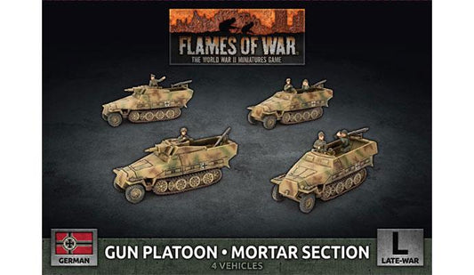 FOW German Gun Platoon / Mortar Section