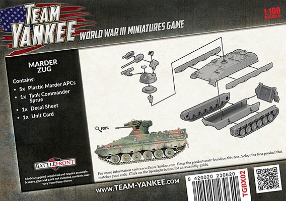 WWIII: Team Yankee West German Marder Zug