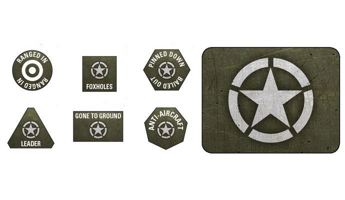 Late War Tokens (x20) and Objectives (x2)