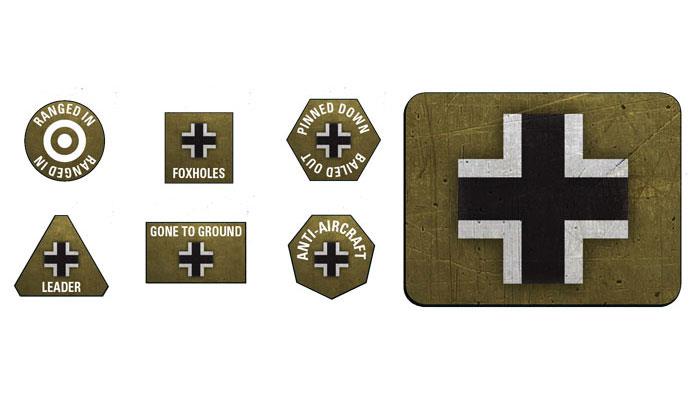 Late War Tokens (x20) and Objectives (x2)