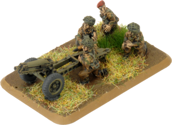 FOW British Airborne 75mm Light Troop British