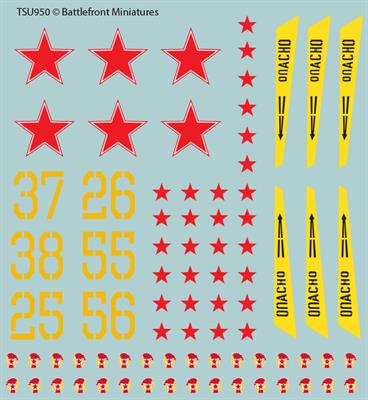 WWIII: Team Yankee Decal Set