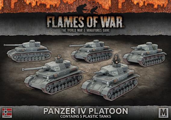 FOW German Panzer IV Platoon
