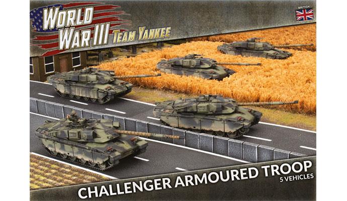 WWIII: Team Yankee British Challenger Armoured Troop