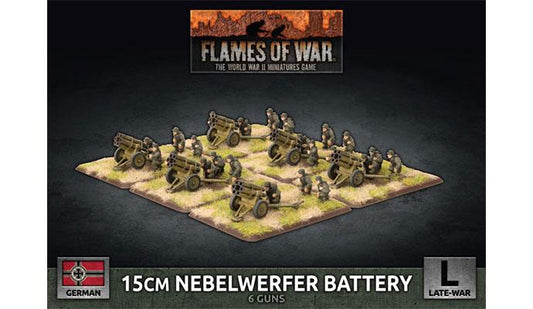 FOW German 15cm Nebelwerfer Battery