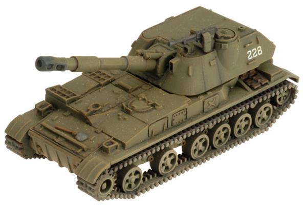 WWIII: Team Yankee Soviet 2S3 Acacia Heavy SP Howitzer Battery