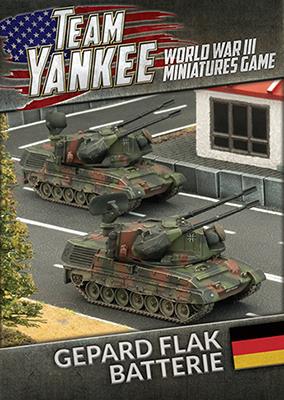 WWIII: Team Yankee West German Gepard Flakpanzer Batterie