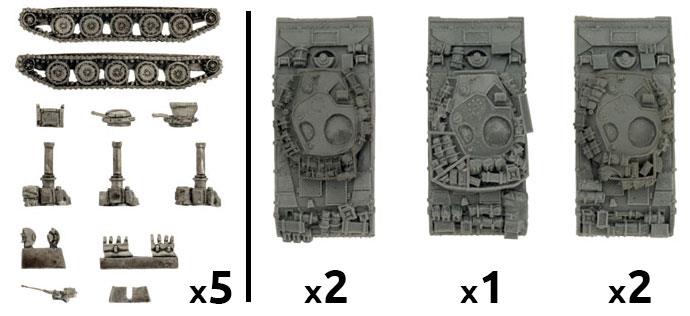 WWIII: Team Yankee American M551 Sheridan Tank Platoon