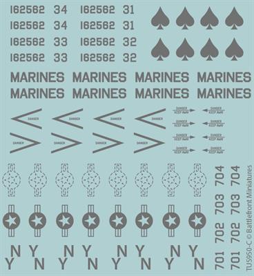 WWIII: Team Yankee Decal Set