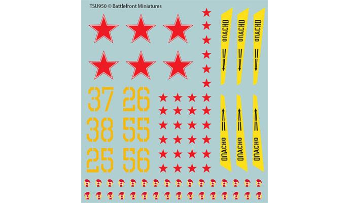 WWIII: Team Yankee Decal Set