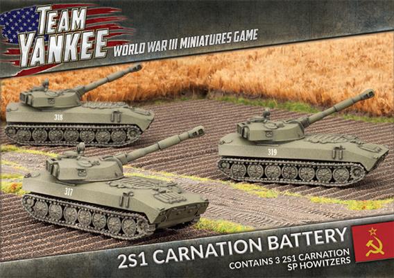 WWIII: Team Yankee Soviet 2S1 Carnation Battery
