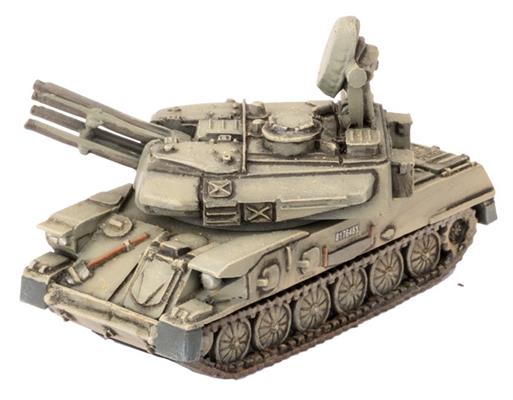 WWIII: Team Yankee Oil War Israeli ZSU-23-4 Shilka AA Platoon