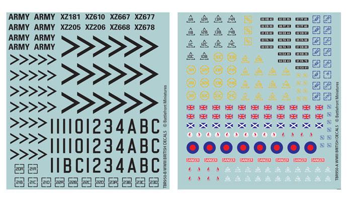 WWIII: Team Yankee Decal Set