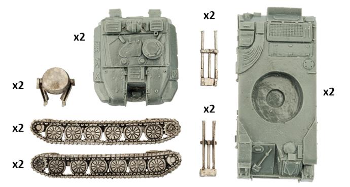 WWIII: Team Yankee Oil War Israeli ZSU-23-4 Shilka AA Platoon