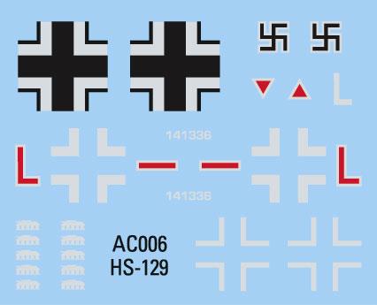 FOW German HS 129 Battle Flight